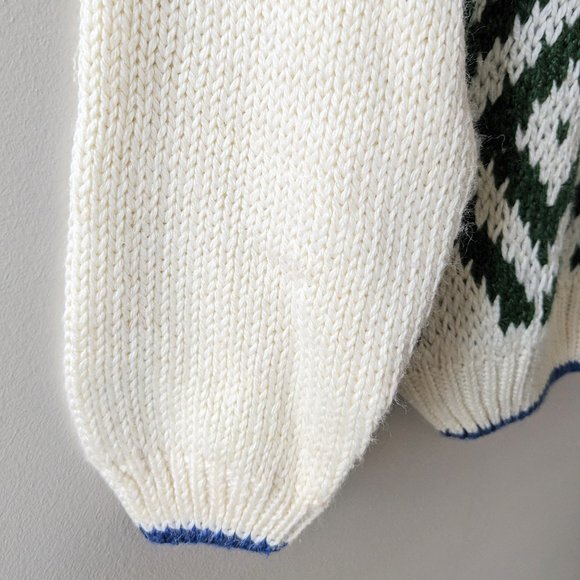 Vintage Complements Chunky Knit Grandpa Sweater - Picture 6 of 7